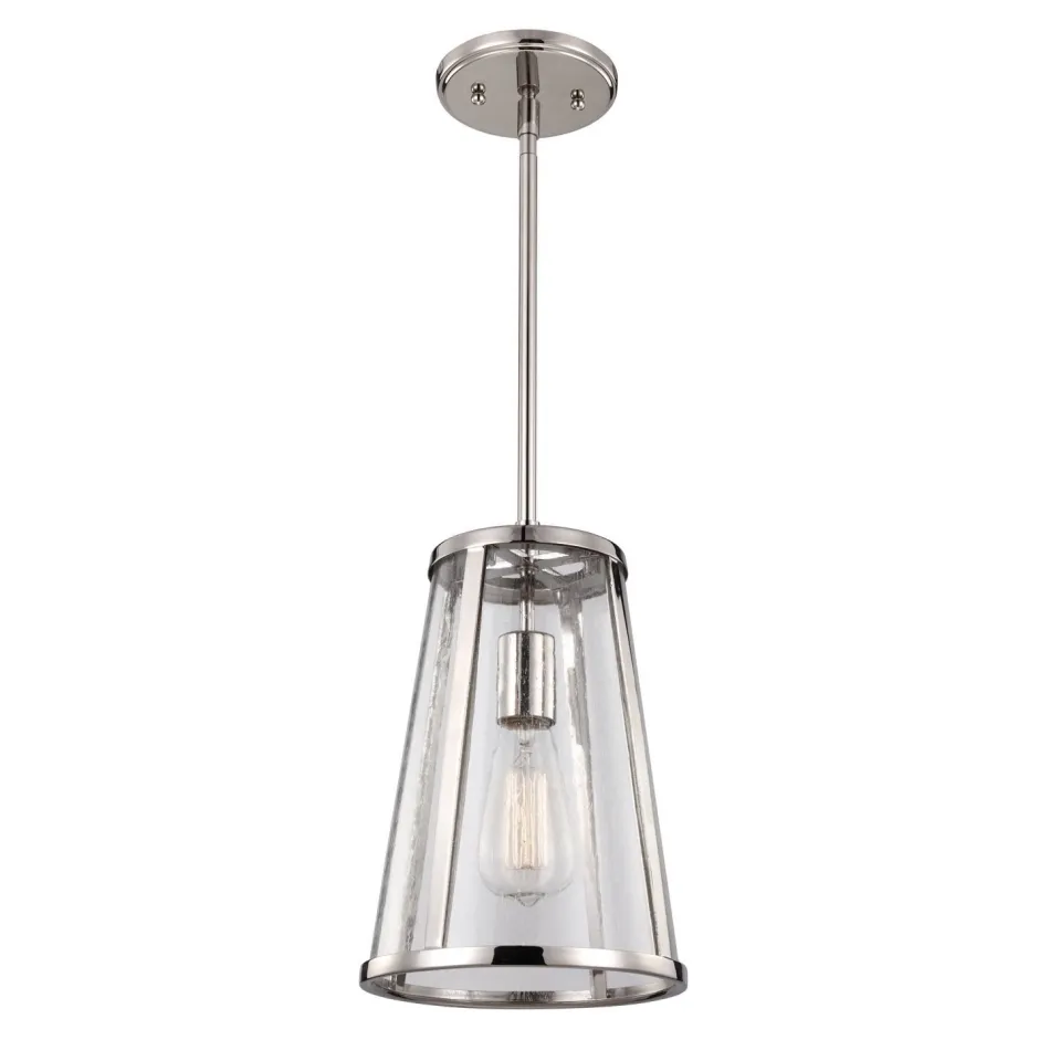 Elstead Deckenleuchte FLOR in Nickel Ø20cm Esstisch Lampe< Deckenleuchten|Wohnzimmerlampen