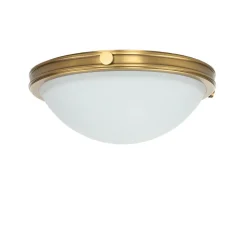 Deckenleuchten|Flurlampen*Elstead Deckenleuchte für Wohnzimmer in Messing Jugendstil