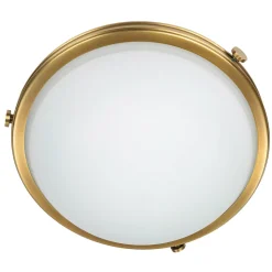 Deckenleuchten|Flurlampen*Elstead Deckenleuchte für Wohnzimmer in Messing Jugendstil