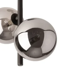 TK Lighting Deckenleuchte Glas Metall 2-flammig G9 Grau Schwarz< Deckenleuchten|Moderne Lampen
