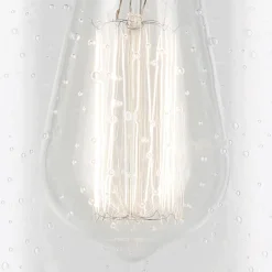 Elstead Deckenleuchte Glas Metall E27 Ø 21,6 cm in Messing klein< Deckenleuchten|Flurlampen