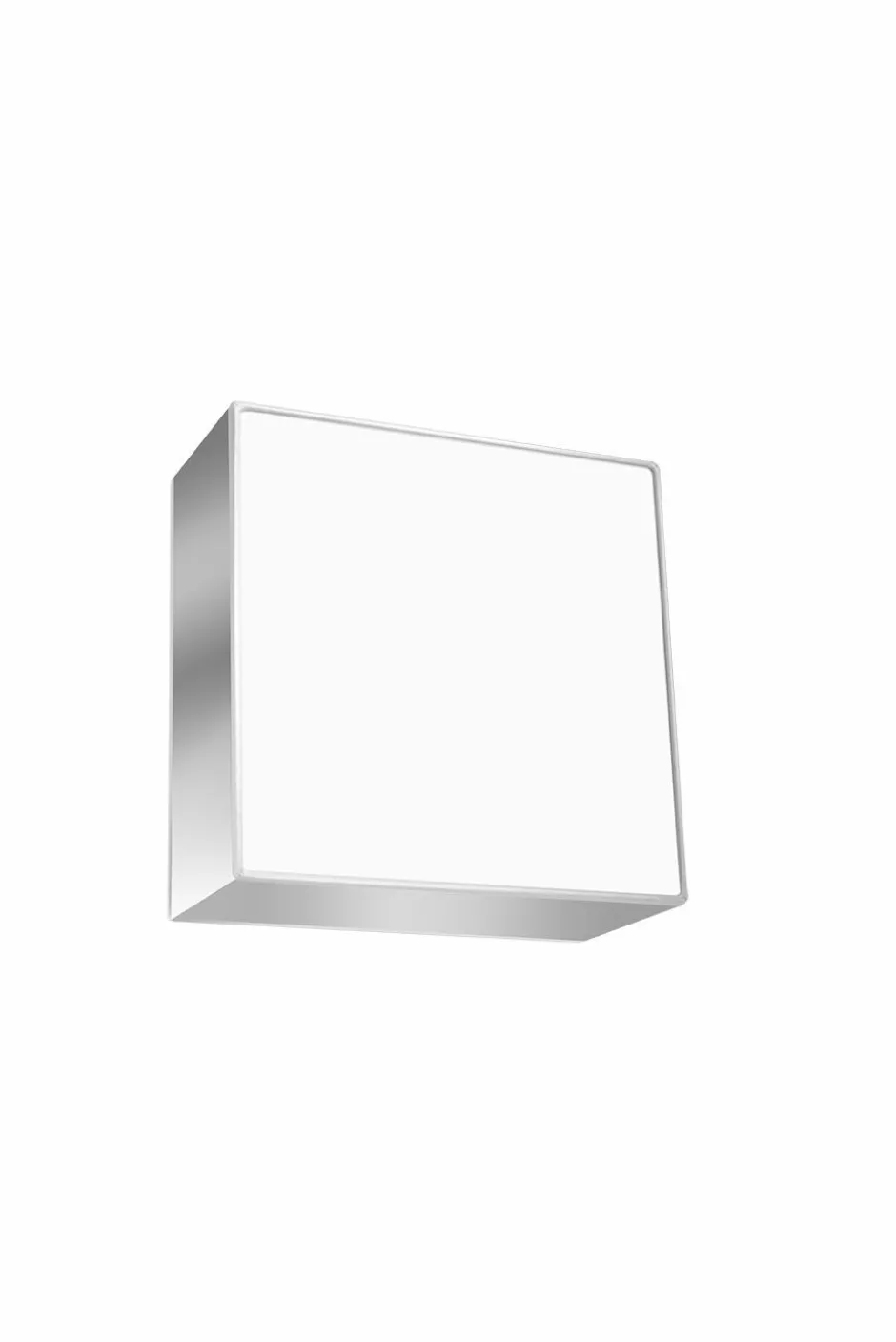 Sollux Deckenleuchte Grau blendarm B: 25 cm E27 eckig< Wohnzimmerlampen|Moderne Lampen