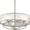 Elstead Deckenleuchte HIRA in Zinn verstellbar Ø61cm Lampe< Moderne Lampen|Designerlampen