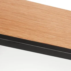 Lamkur Deckenleuchte Holz B: 39 cm klein quadratisch in Eiche 4x E27< Deckenleuchten|Bürolampen