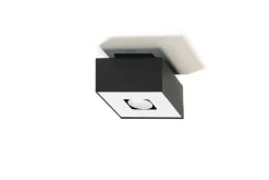 Sollux Deckenleuchte HYDRA in Schwarz< Deckenleuchten|Flurlampen