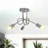 Moderne Lampen|Wohnzimmerlampen*Lamkur Deckenleuchte in Chrom Wohnzimmer 3-flmg Esszimmer