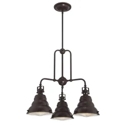 Elstead Deckenleuchte Industrie Design in Bronze antik Metall< Deckenleuchten|Industrie Lampen