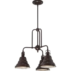 Elstead Deckenleuchte Industrie Design in Bronze antik Metall< Deckenleuchten|Industrie Lampen