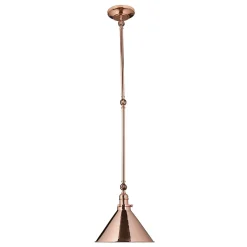 Elstead Deckenleuchte ISMENE Kupfer Ø30cm Industrie Lampe< Wohnzimmerlampen|Designerlampen