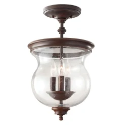 Elstead Deckenleuchte JASCHA Bronze 3-flmg Design Lampe< Deckenleuchten|Designerlampen
