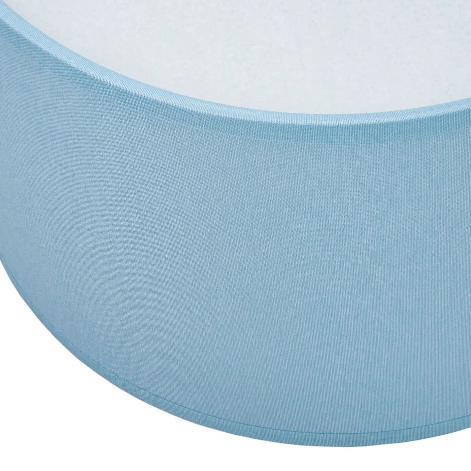 Kinderzimmerlampen|Kinderlampen*TK Lighting Deckenleuchte Kinderzimmer Blau Wolke Stoffschirm 4x E27