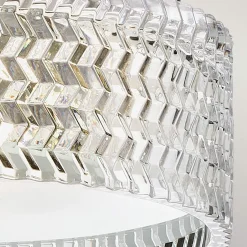 Elstead Deckenleuchte Kristall rund Ø 30,5 cm Schwarz E27 blendarm< Deckenleuchten|Flurlampen