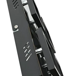 Deckenleuchten|Led Lampen*Strühm Deckenleuchte LED B: 25 cm Edelstahl in Schwarz Chrom 4200 K