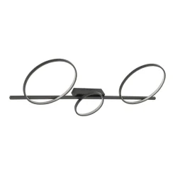 Deckenleuchten|Led Lampen*Nowodvorski Deckenleuchte LED Schwarz 100 cm lang 3000 K 1100 lm Modern