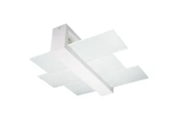 Deckenleuchten|Flurlampen*Sollux Deckenleuchte LEDA in Weiß 2-flmg