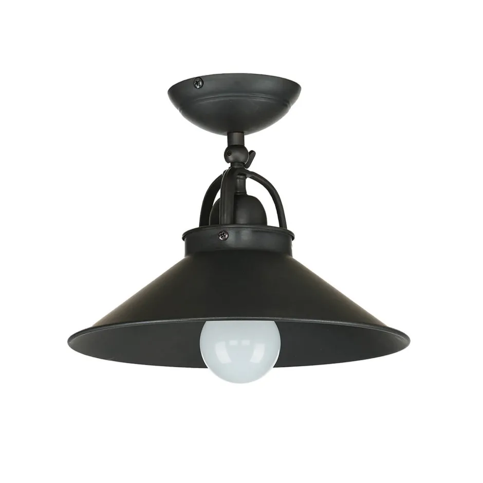 Metall Lampen|Messinglampen*Giovanni Battista Deckenleuchte Messing schwenkbar E27 Ø 25 cm