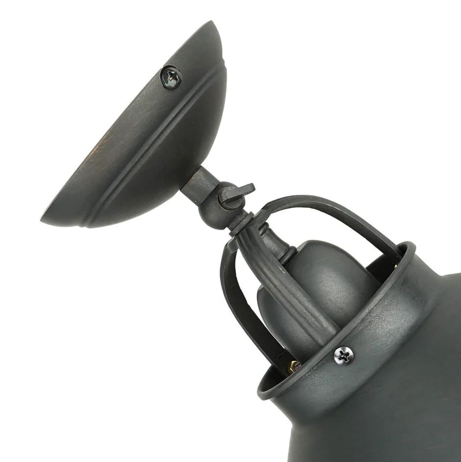 Metall Lampen|Messinglampen*Giovanni Battista Deckenleuchte Messing schwenkbar E27 Ø 25 cm