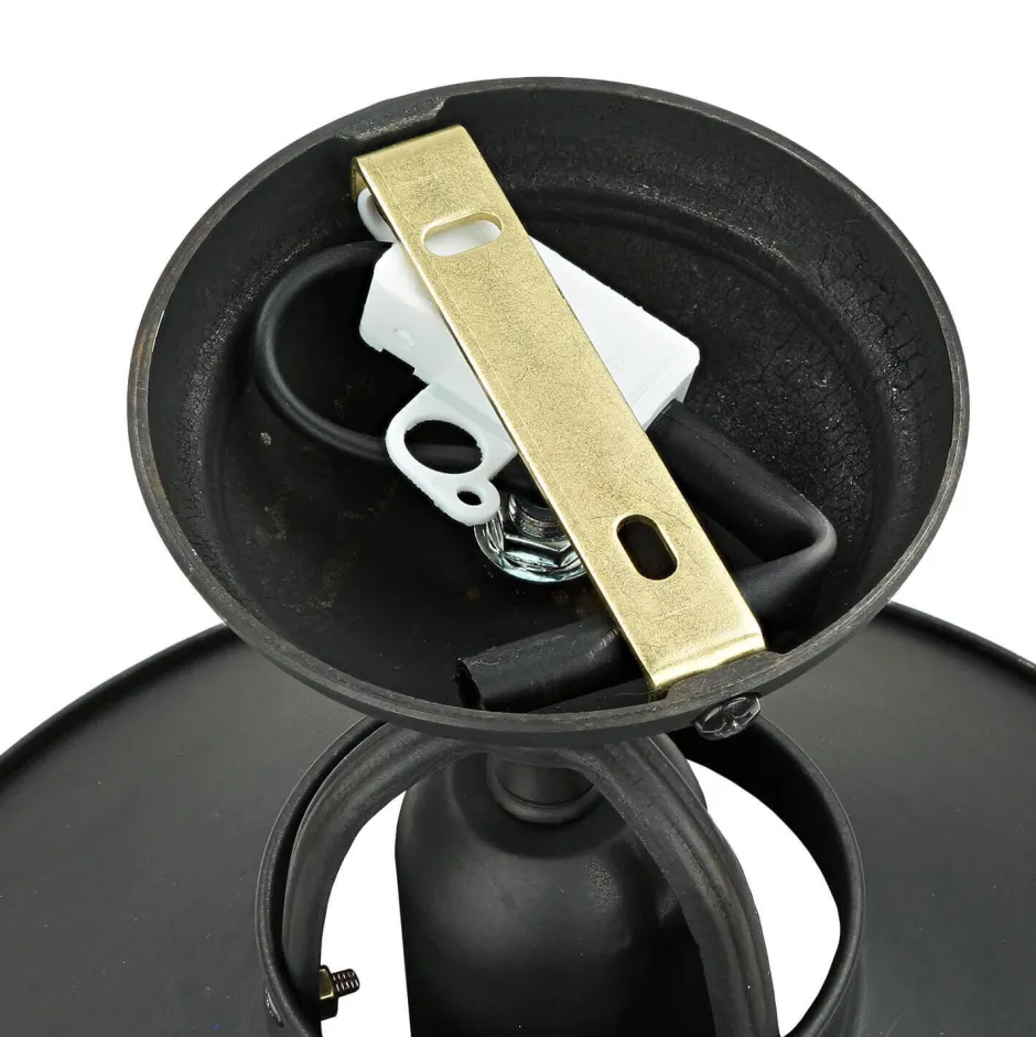 Metall Lampen|Messinglampen*Giovanni Battista Deckenleuchte Messing schwenkbar E27 Ø 25 cm