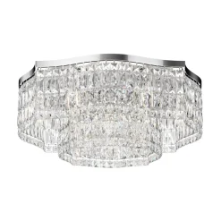 Maytoni Deckenleuchte Metall B: 60 cm Chrom E14 rund Art Déco< Deckenleuchten|Flurlampen