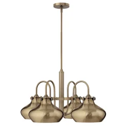 Elstead Deckenleuchte Metall Beige Ø71cm Esszimmer SERENO< Deckenleuchten|Industrie Lampen