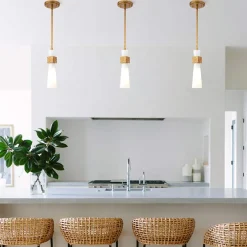 Deckenleuchten|Küchenlampen*Elstead Deckenleuchte Metall Glas in Gold Antik Weiß E27 verstellbar