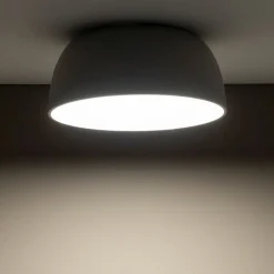 Deckenleuchten|Flurlampen*Nowodvorski Deckenleuchte Metall Grau wohnlich E27 Ø38 cm 3-flammig