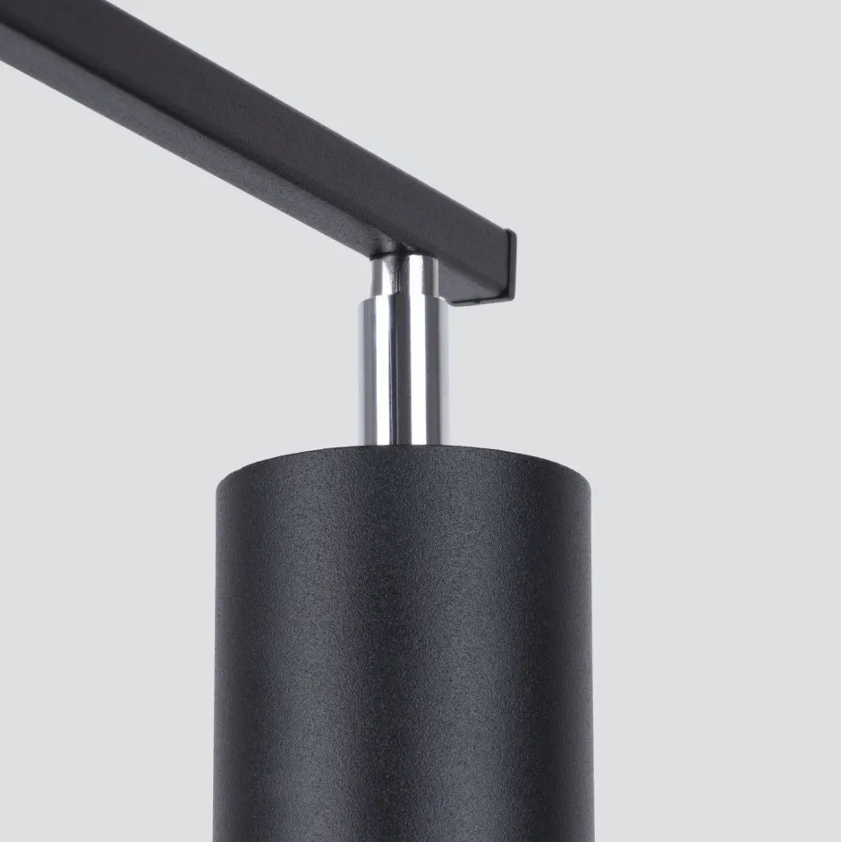 Sollux Deckenleuchte Metall schwenkbar 3-flammig Schwarz< Deckenleuchten|Flurlampen