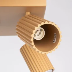 Wohnzimmerlampen|Metall Lampen*Sollux Deckenleuchte Modern 4-flammig GU10 B: 25 cm klein schwenkbar