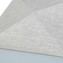 TK Lighting Deckenleuchte Modern Leinen 52 cm breit 4x E27 wohnlich< Moderne Lampen|Wohnzimmerlampen