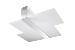 Sollux Deckenleuchte NADIA in Chrom 2-flmg< Deckenleuchten|Flurlampen