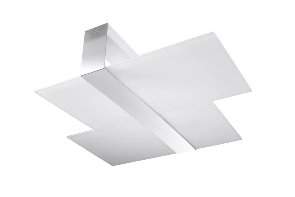 Sollux Deckenleuchte NADIA in Chrom 2-flmg< Deckenleuchten|Flurlampen