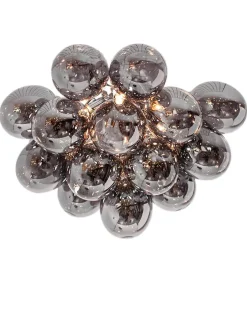 By Rydéns Deckenleuchte Rauchglas Metall 50 cm breit 6x G9< Deckenleuchten|Flurlampen