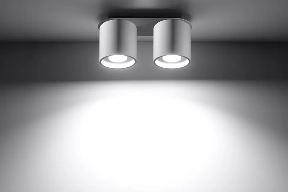 Sollux Deckenleuchte RODA in Weiß 2-flmg< Deckenleuchten|Flurlampen