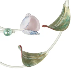 Luminex Deckenleuchte ROSE Ø64cm 5-flmg< Florale Lampen|Wohnzimmerlampen