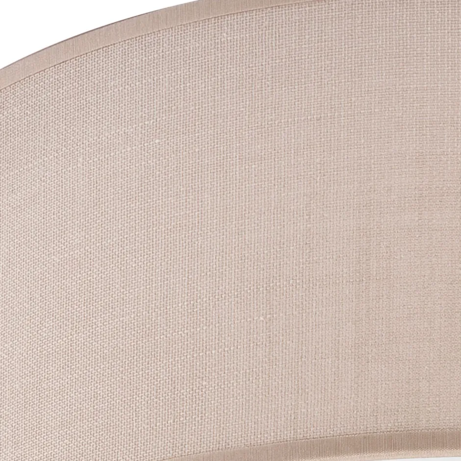 Lamkur Deckenleuchte rund Ø 35 cm Stoff Modern Beige blendarm E27< Deckenleuchten|Flurlampen