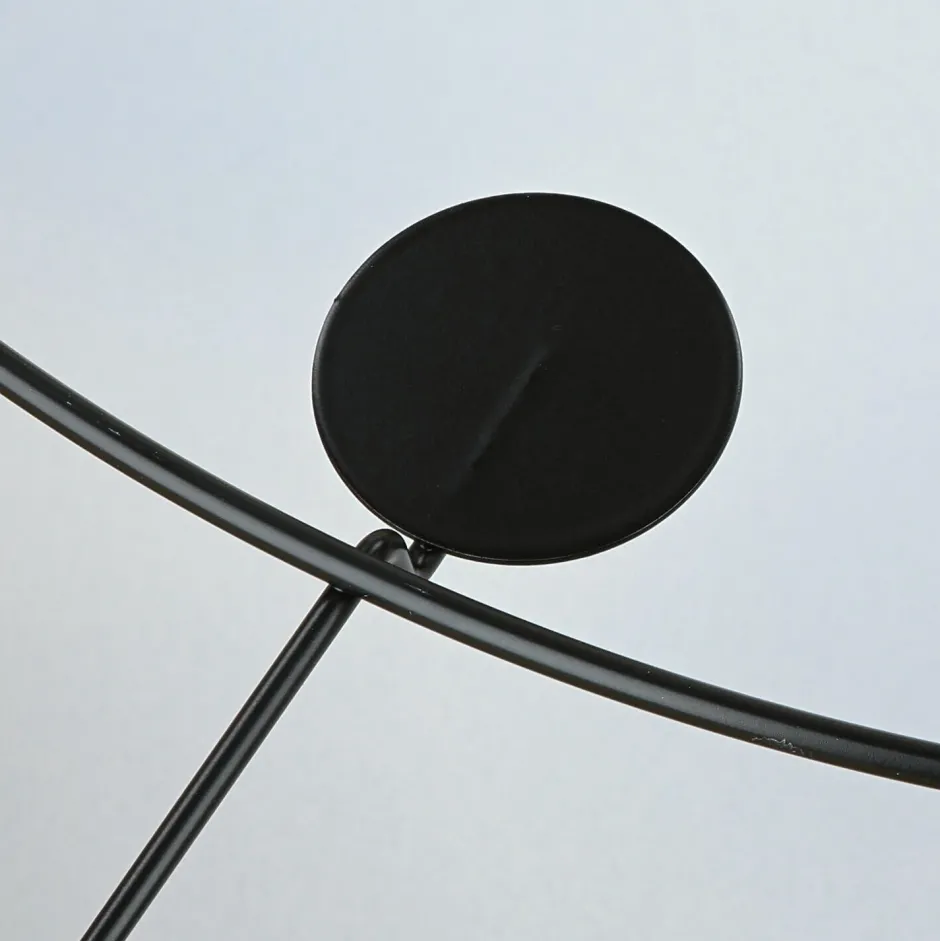 TK Lighting Deckenleuchte rund für 4x E27 Stoff in Beige Gold< Stofflampen|Moderne Lampen