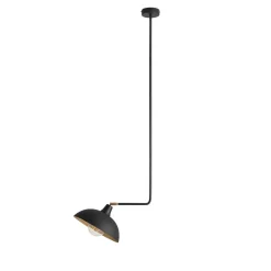 ALDEX Deckenleuchte Schwarz E27 B:27 cm Metall verstellbar< Deckenleuchten|Badezimmer Lampe