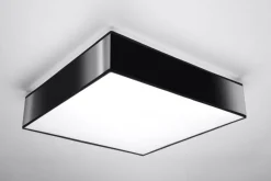 Sollux Deckenleuchte Schwarz 3-flmg< Deckenleuchten|Flurlampen