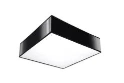 Deckenleuchten|Flurlampen*Sollux Deckenleuchte Schwarz 2-flmg