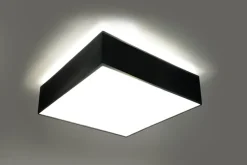 Deckenleuchten|Flurlampen*Sollux Deckenleuchte Schwarz 2-flmg