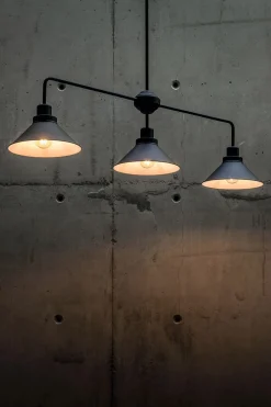 Nowodvorski Deckenleuchte Schwarz 3xE27 COLLIN Esstisch Lampe< Vintage Lampen|Industrie Lampen