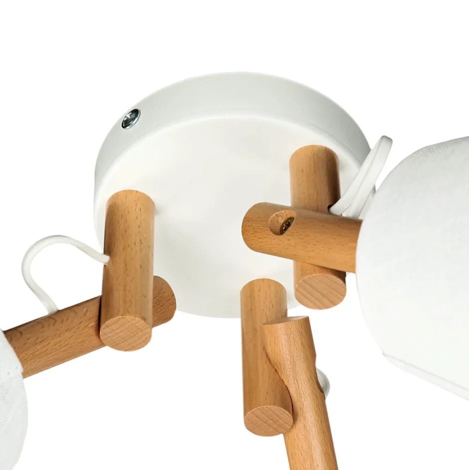 Moderne Lampen|Lampen Aus Aller Welt*Easylight Deckenleuchte VAIO Weiß 3-flmg