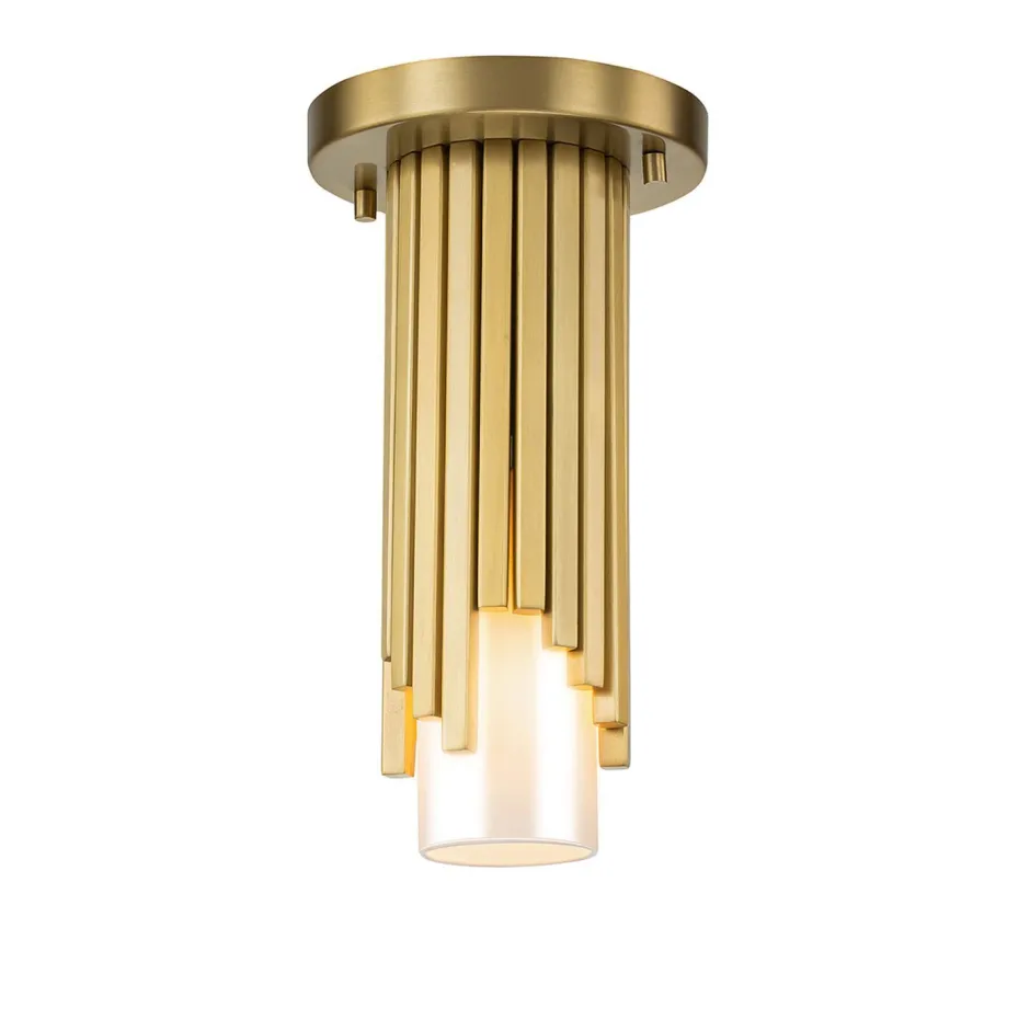 Deckenleuchten|Wohnzimmerlampen*Elstead Deckenleuchte verstellbar Metall Glas Modern H: max. 126,1 cm