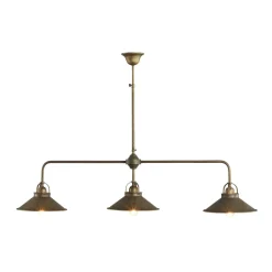 Giovanni Battista Deckenleuchte verstellbar Messing B: 115 cm in Bronze antik< Deckenleuchten|Wandleuchten