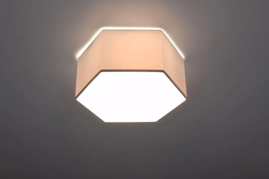 Deckenleuchten|Flurlampen*Sollux Deckenleuchte Weiß 30,5 cm lang für 2x E27 blendarm