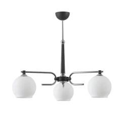 Jupiter Deckenleuchte Weiß Graphit 3-flmg Esszimmer Lampe< Deckenleuchten|Moderne Lampen