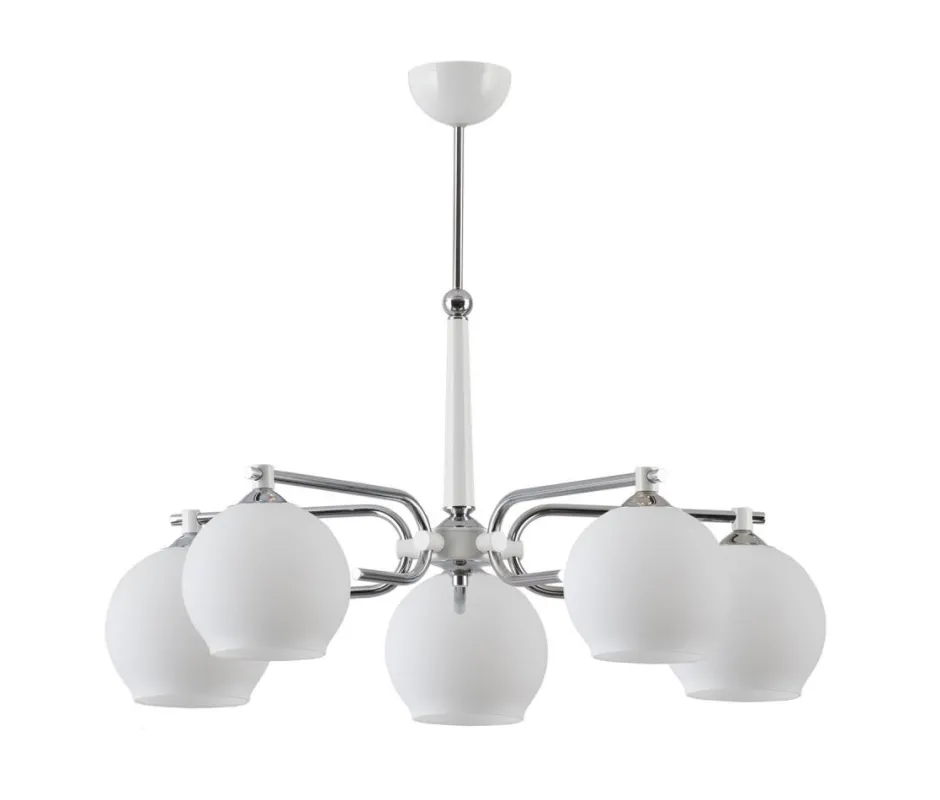 Jupiter Deckenleuchte Weiß Metall Glas ARASNE Esszimmer< Deckenleuchten|Moderne Lampen