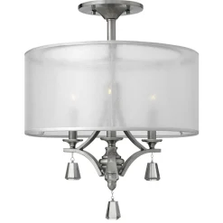 Deckenleuchten|Moderne Lampen*Elstead Deckenleuchte Weiß Rund Ø44,5cm Schlafzimmer