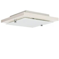 Lamkur Deckenleuchte Weiß Wohnzimmer Modern quadratisch< Holzlampen|Moderne Lampen