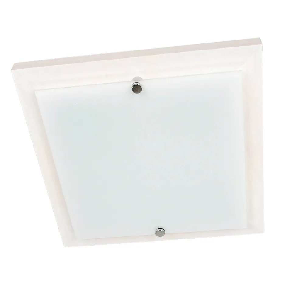 Lamkur Deckenleuchte Weiß Wohnzimmer Modern quadratisch< Holzlampen|Moderne Lampen